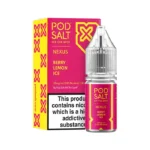 سالت تمشک،لیمو و یخ پاد سالت | PODSALT BERRY LEMON ICE