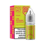 سالت لیمو،تمشک گریپ فروت پاد سالت | PODSALT LIME RASPBERRY GRAPEFRUIT