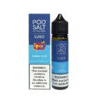 جوس آدامس بادکنکی پاد سالت | PODSALT BUBBLE BLUE