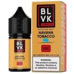 سالت نیکوتین سیگار کوبایی هاوانا یخ بی ال وی کی | Blvk Havana tobacco  Ice