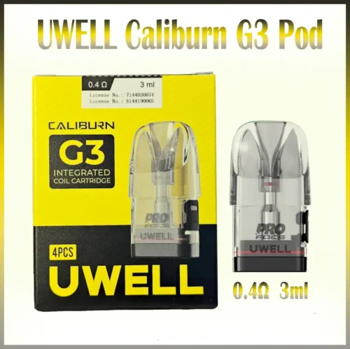 کارتریج کالیبرن جی 3 یوول 3 میل | UWELL CALIBURN G3 CARTRIDGE 3 ML - تصویر 1
