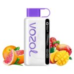 پاد یکبار مصرف زغال اخته انبه گریپ فروت ۱۲۰۰۰ پاف وزول | VOZOL STAR 12000 CRANBERRY MANGO GRAPEFRUIT