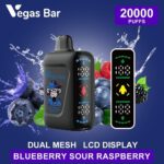 وگاس بار بلوبری تمشک ترش پاد یکبار مصرف 20000 پاف | VEGAS BAR 20000 Blueberry Sour Raspberry