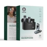 میکروفون یقه ای بی سیم گرین لاین مدل GN2IN1DDMTCBK 2in1 - Type-C