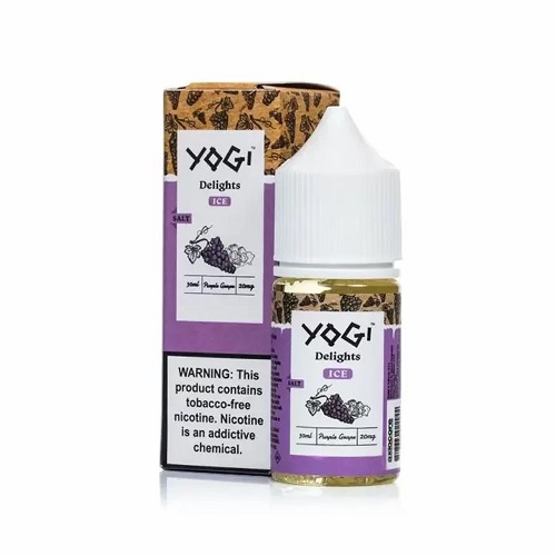 سالت نیکوتین انگور فرنگی یخ یوگی | YOGI DELIGHTS PURPLE GRAPE ICE