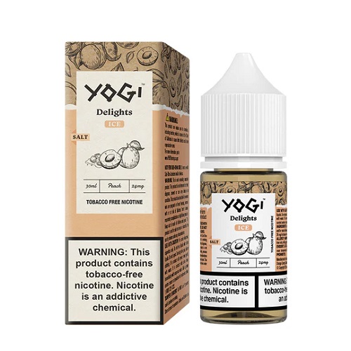 سالت نیکوتین هلو یخ یوگی | YOGI DELIGHTS PEACH ICE