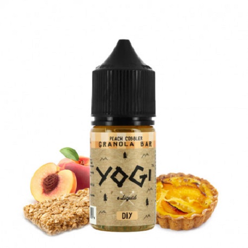 سالت نیکوتین کیک کابلر هلو گرانولا بار یوگی | YOGI GRANOLA BAR PEACH COBBLER