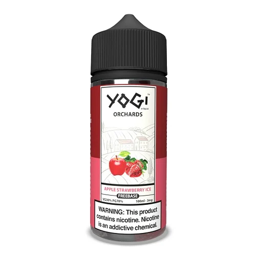 جوس سیب توت فرنگی یخ یوگی | YOGI ORCHARDS APPLE STRAWBERRY ICE