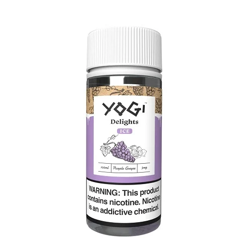 PURPLE GRAPE جوس انگور فرنگی یخ یوگی | YOGI DELIGHTS PURPLE GRAPE ICE - تصویر 1