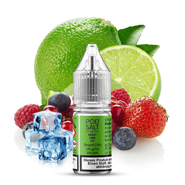 Pod-Salt-Xtra-Berry-Lime-IceuMAziw4SIfdyo_600x600@2x سالت بری لیمو پاد سالت | PODSALT BERRY LIME ICE - تصویر 1